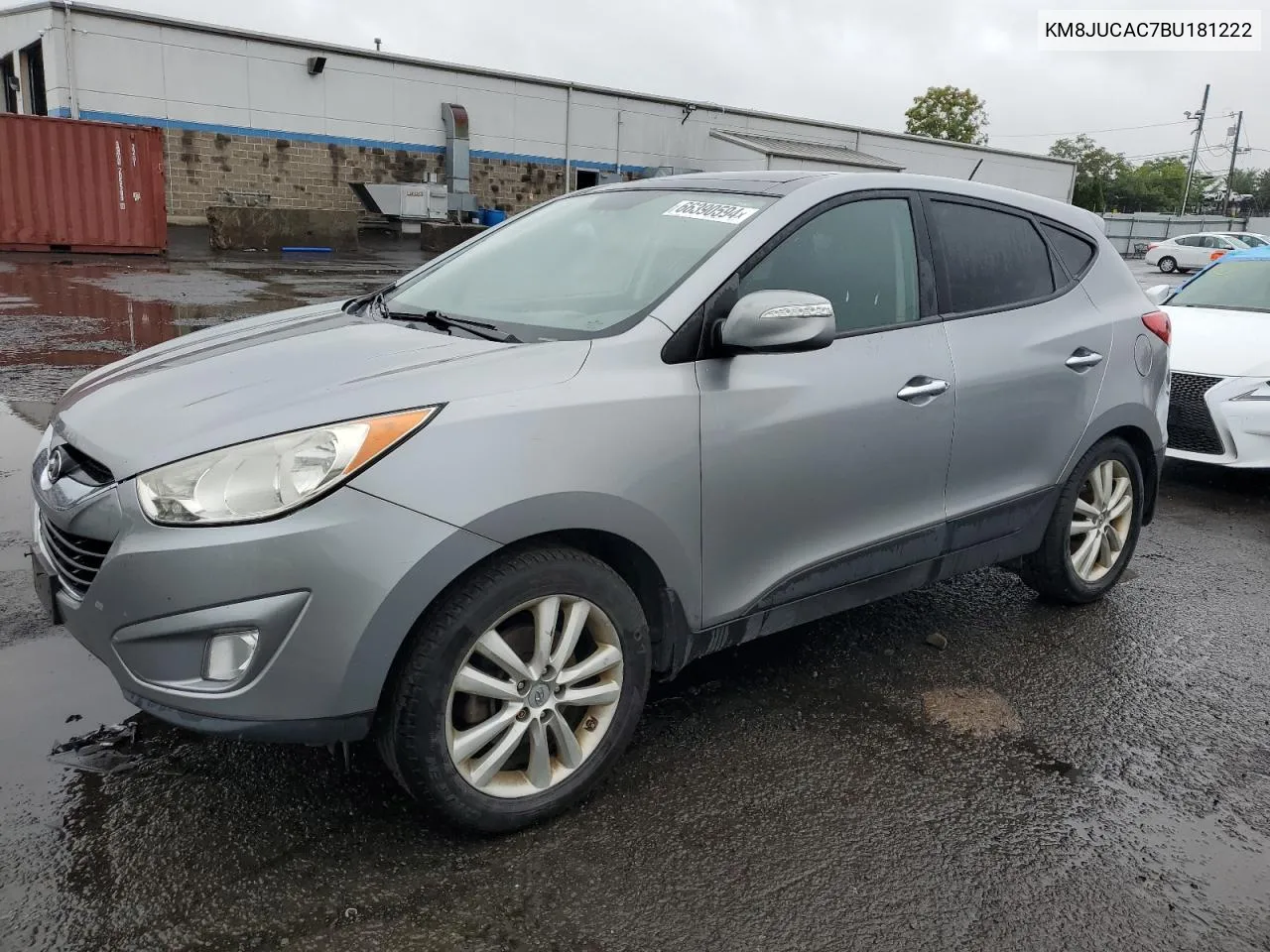 2011 Hyundai Tucson Gls VIN: KM8JUCAC7BU181222 Lot: 66390594