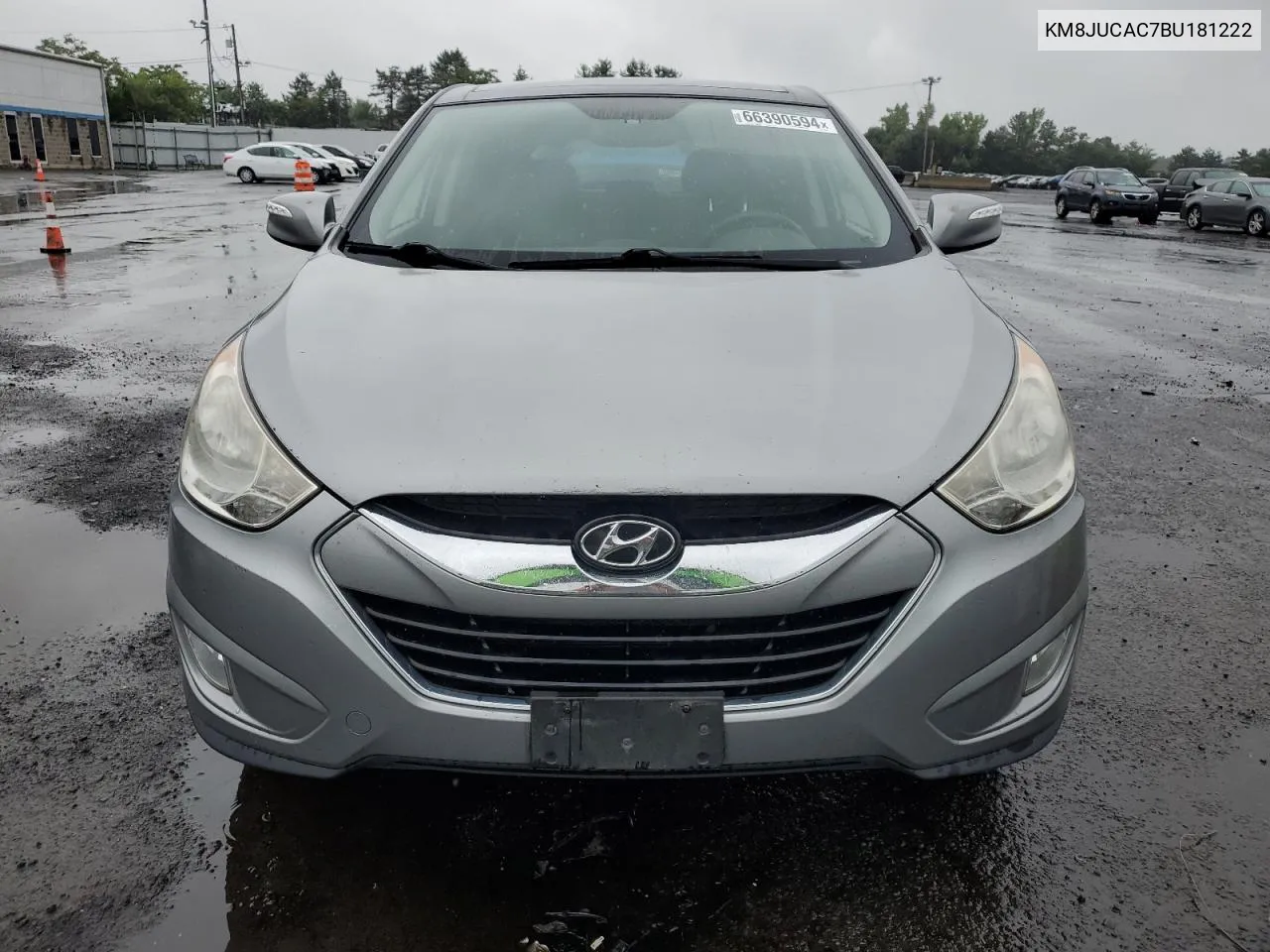 2011 Hyundai Tucson Gls VIN: KM8JUCAC7BU181222 Lot: 66390594