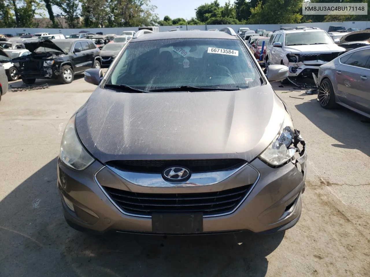 2011 Hyundai Tucson Gls VIN: KM8JU3AC4BU171148 Lot: 66713584