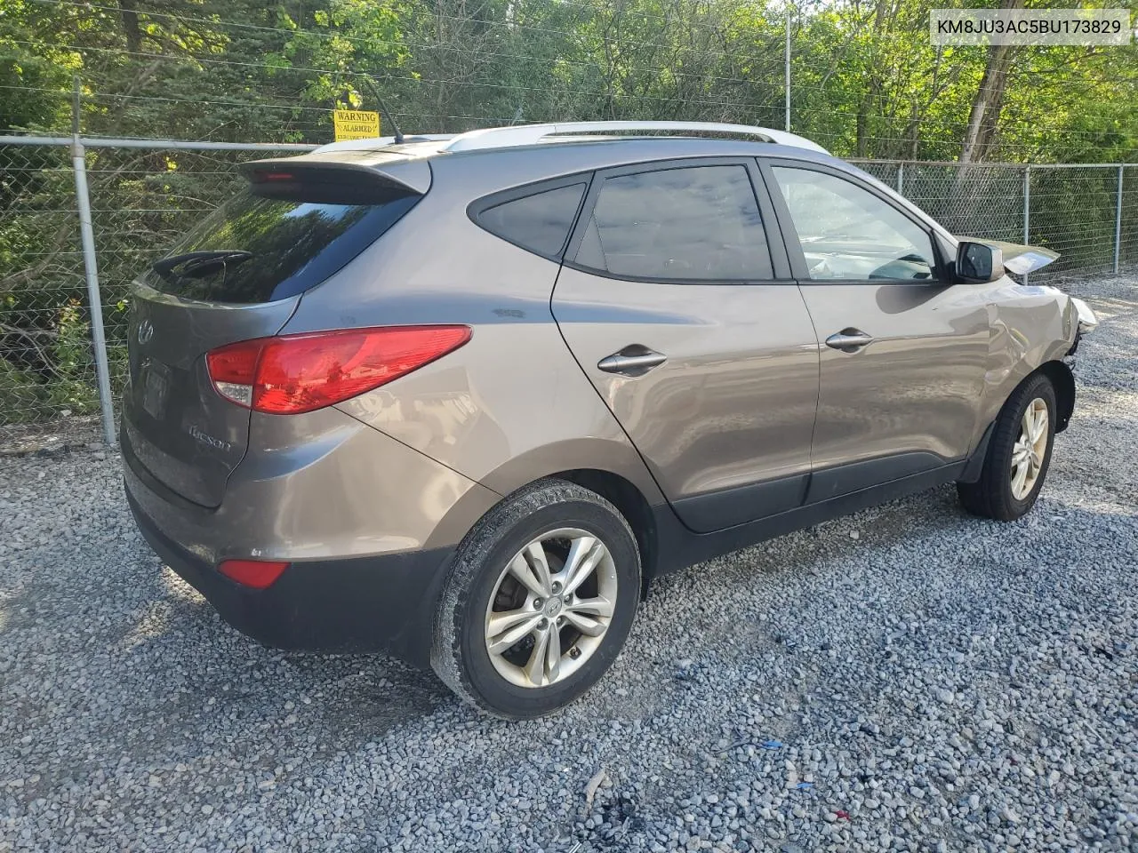 2011 Hyundai Tucson Gls VIN: KM8JU3AC5BU173829 Lot: 70771204