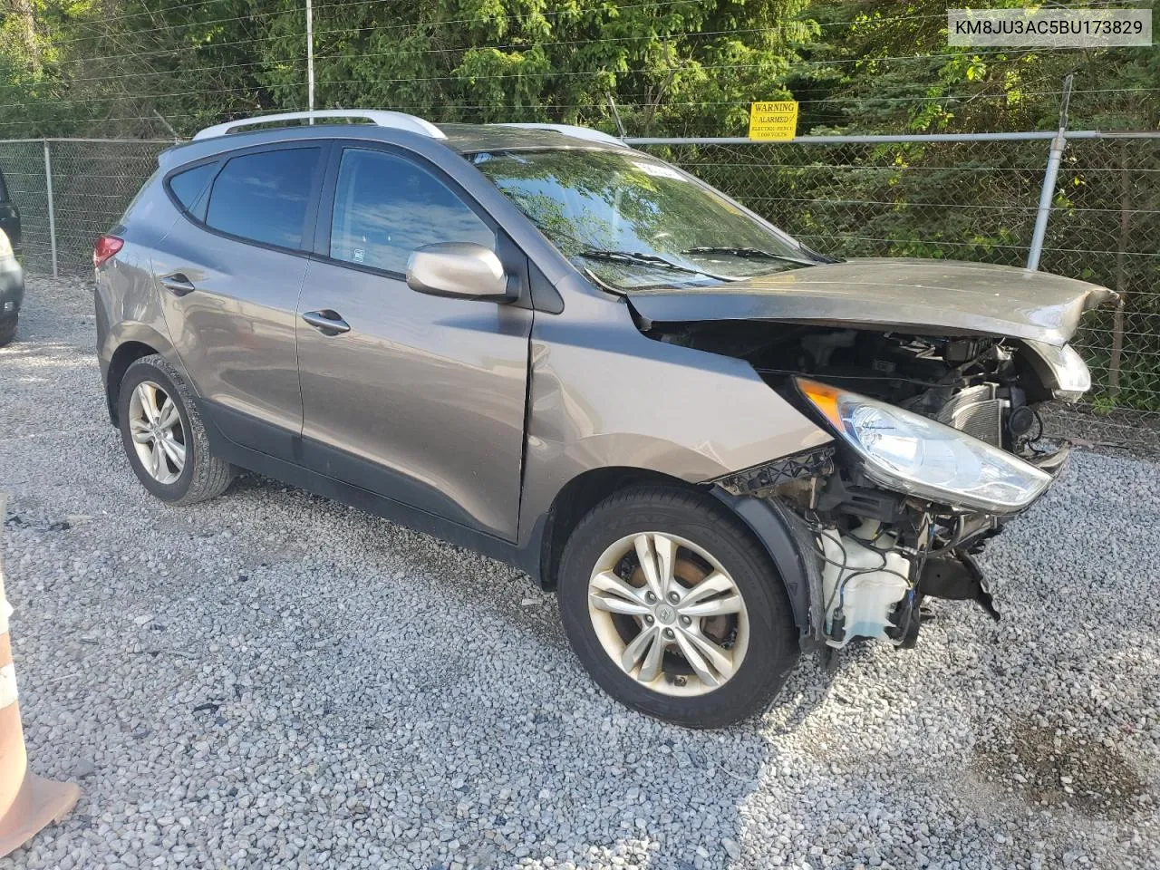 2011 Hyundai Tucson Gls VIN: KM8JU3AC5BU173829 Lot: 70771204