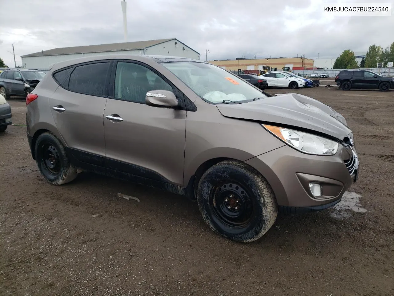 2011 Hyundai Tucson Gls VIN: KM8JUCAC7BU224540 Lot: 70833464