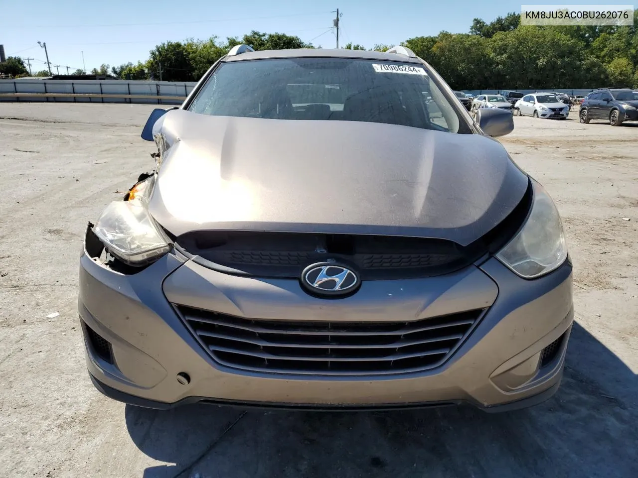 2011 Hyundai Tucson Gls VIN: KM8JU3AC0BU262076 Lot: 70986244