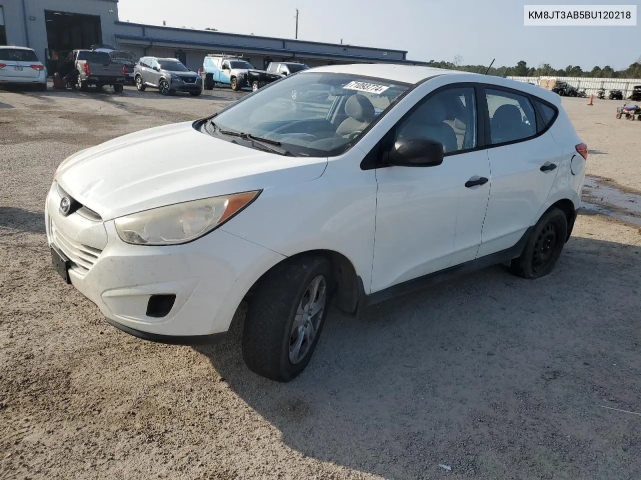 2011 Hyundai Tucson Gl VIN: KM8JT3AB5BU120218 Lot: 71093774