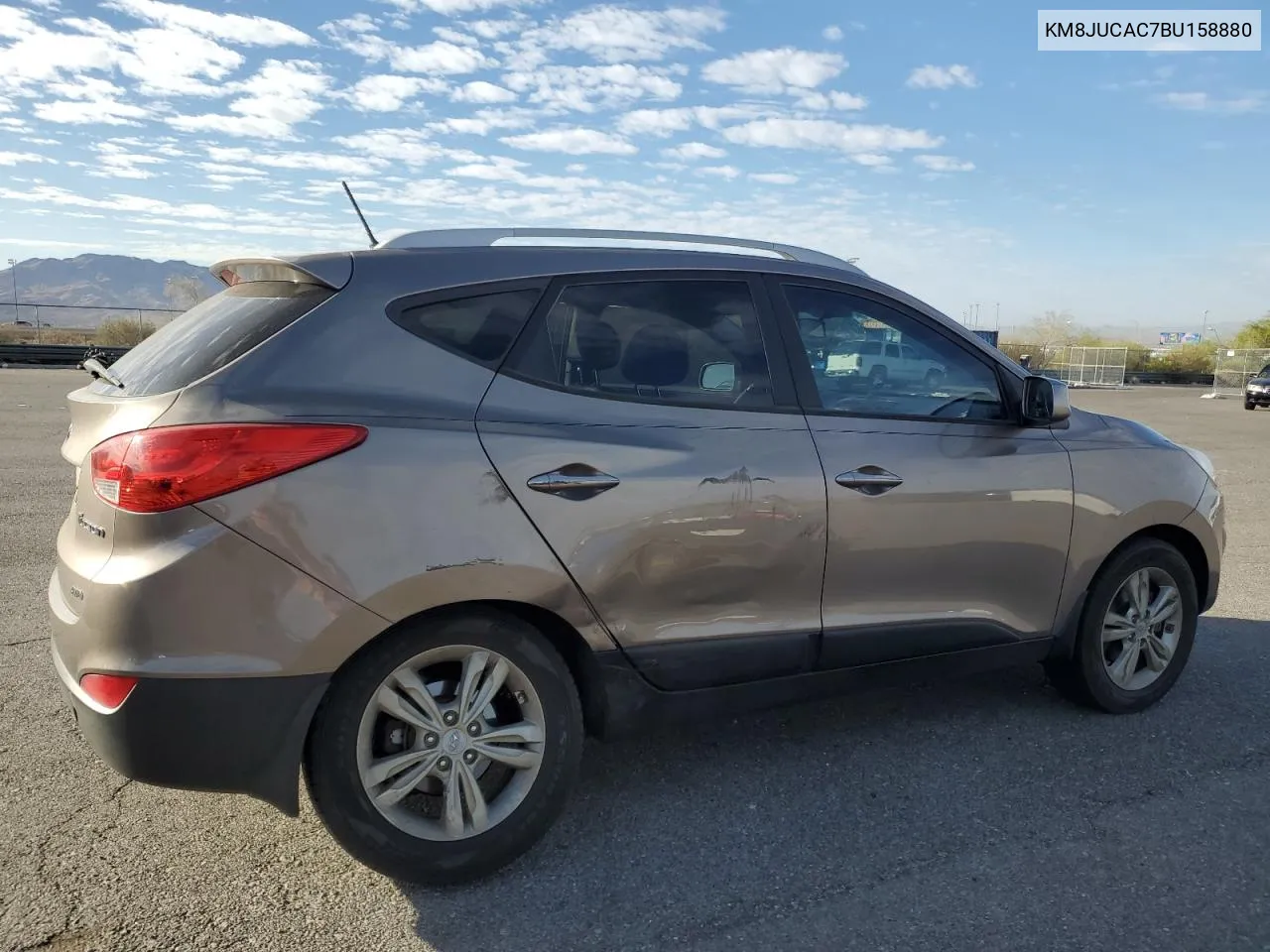 2011 Hyundai Tucson Gls VIN: KM8JUCAC7BU158880 Lot: 72051764