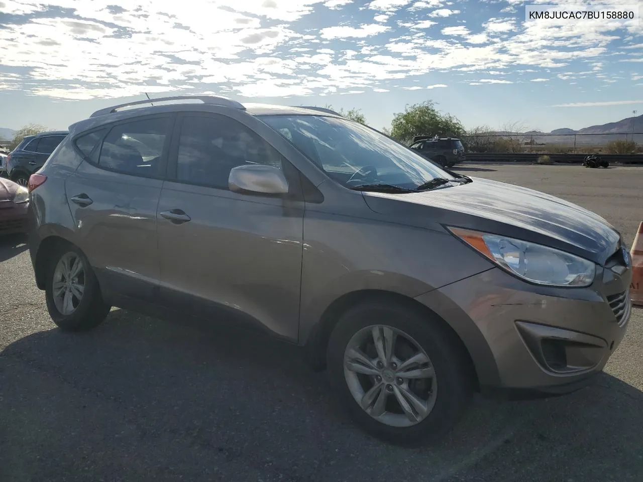 2011 Hyundai Tucson Gls VIN: KM8JUCAC7BU158880 Lot: 72051764