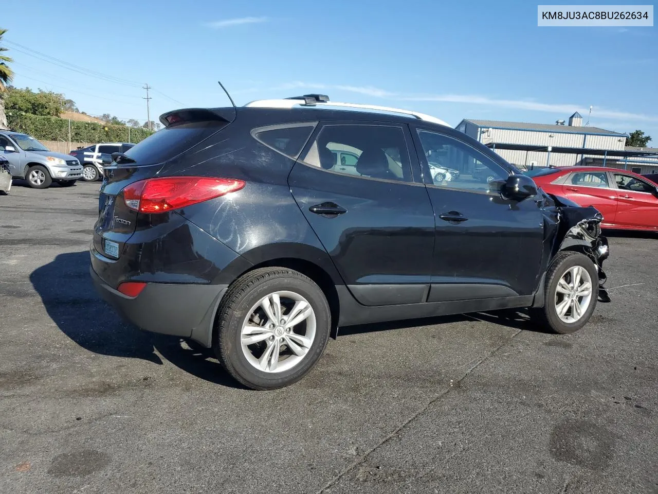 2011 Hyundai Tucson Gls VIN: KM8JU3AC8BU262634 Lot: 72272564