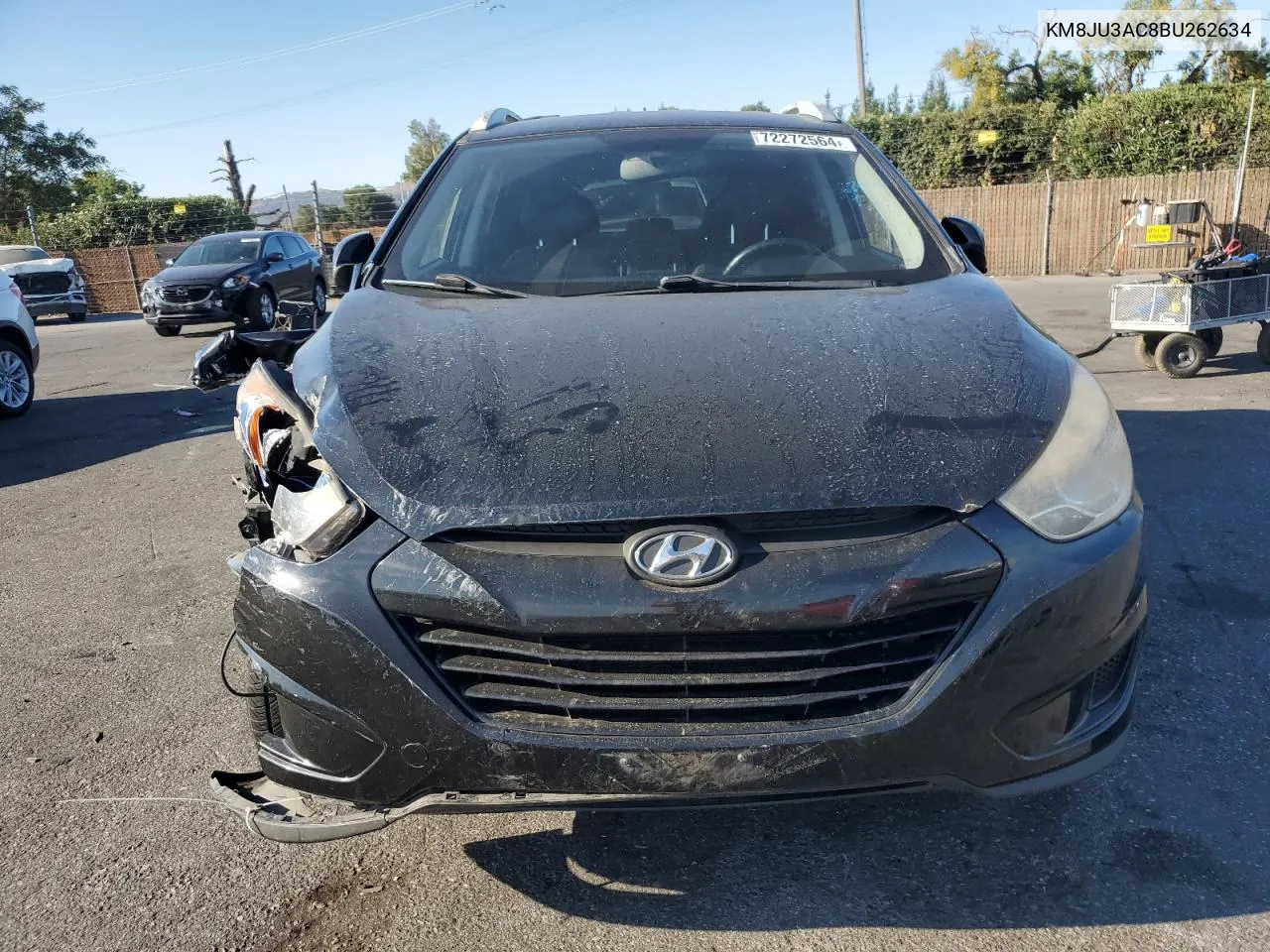 2011 Hyundai Tucson Gls VIN: KM8JU3AC8BU262634 Lot: 72272564