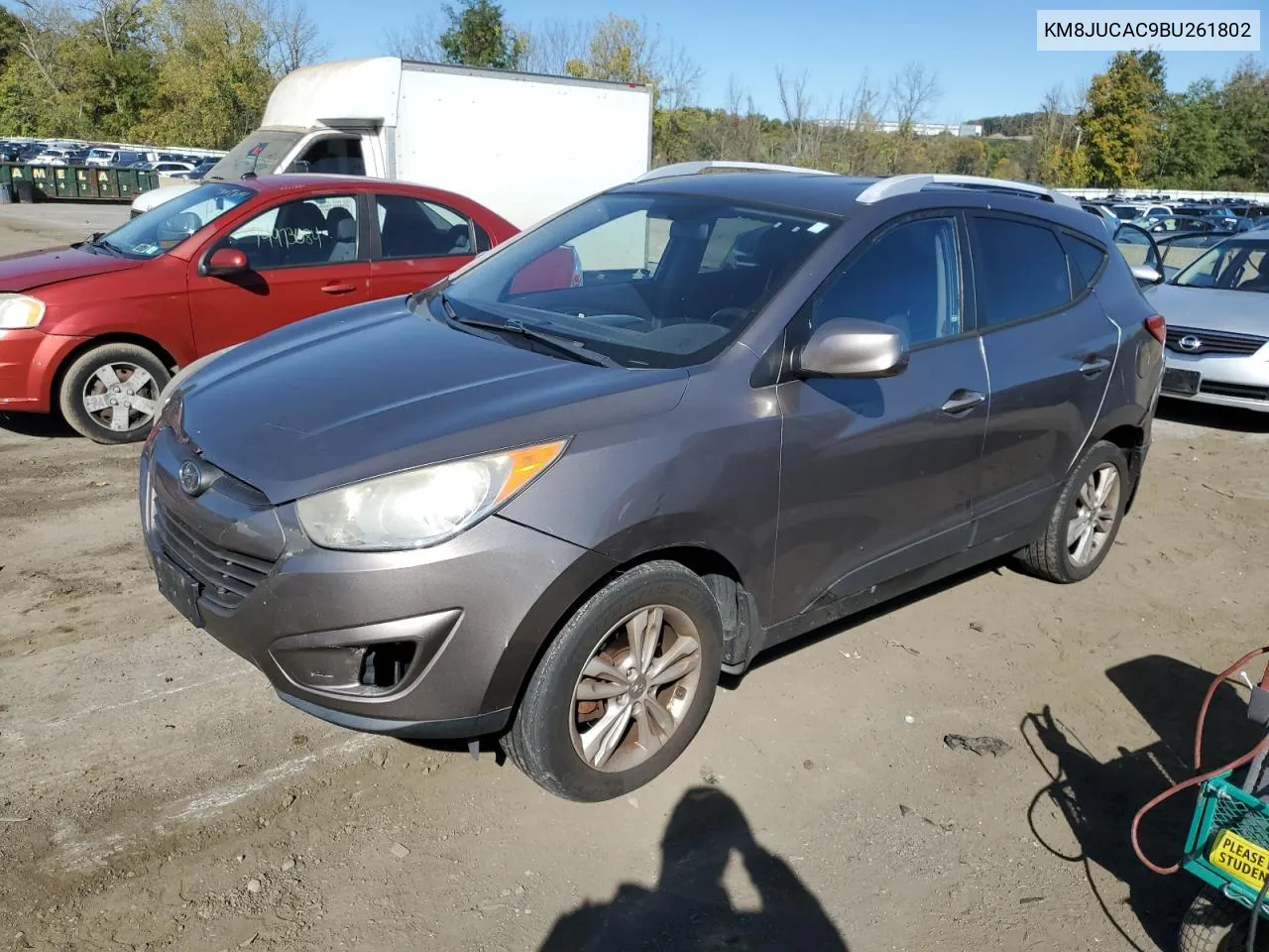 2011 Hyundai Tucson Gls VIN: KM8JUCAC9BU261802 Lot: 72623124