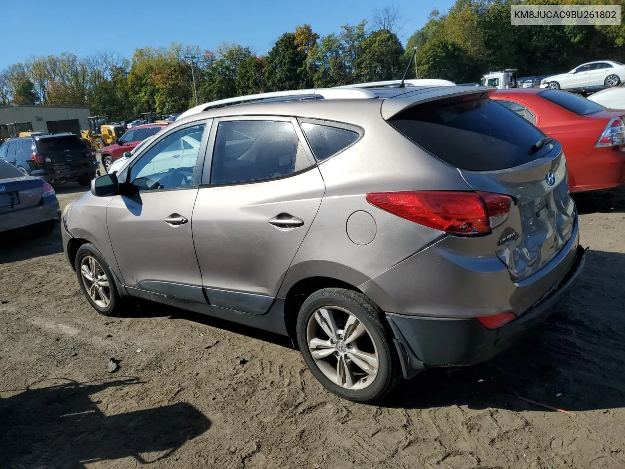 2011 Hyundai Tucson Gls VIN: KM8JUCAC9BU261802 Lot: 72623124