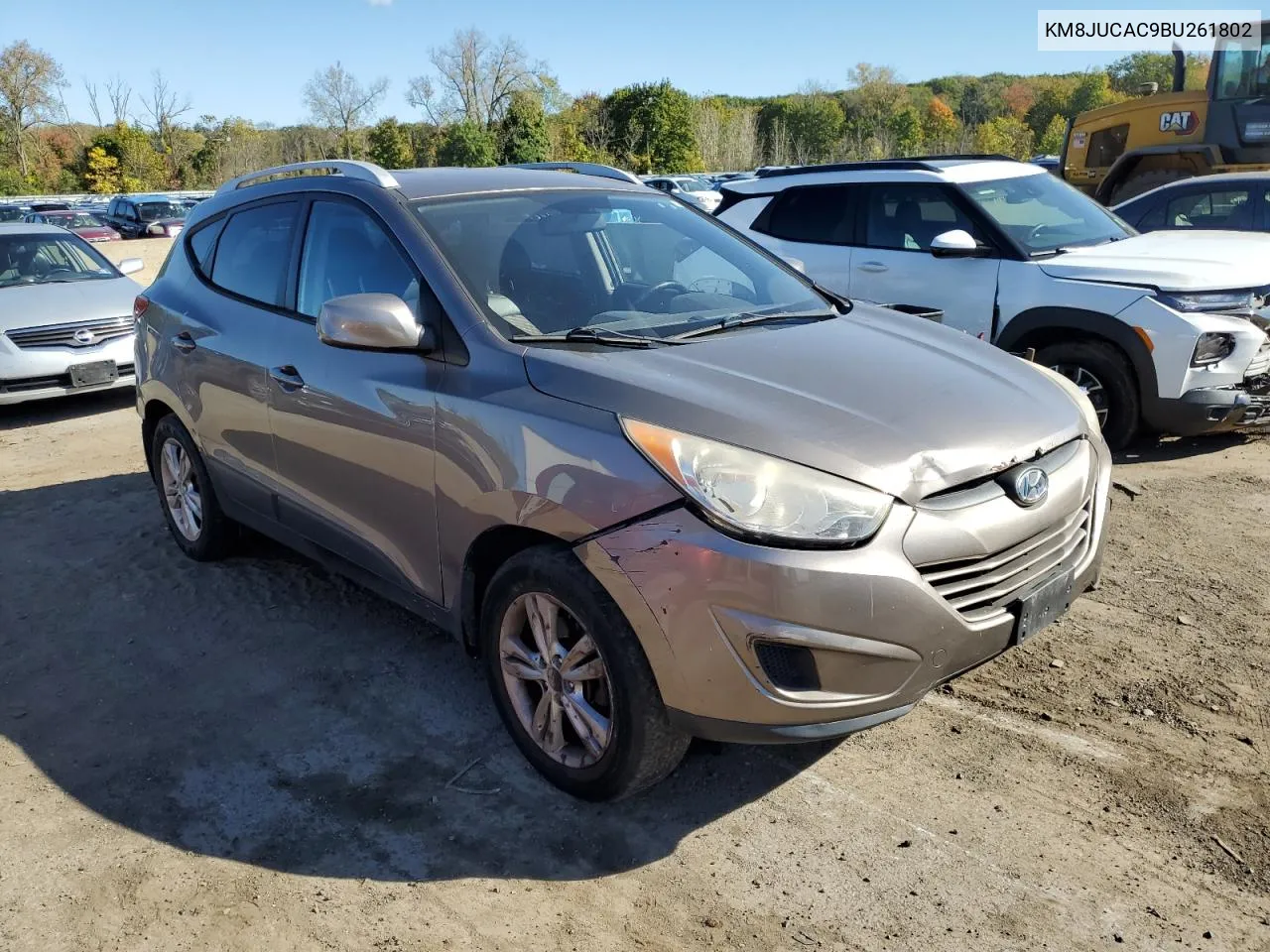 2011 Hyundai Tucson Gls VIN: KM8JUCAC9BU261802 Lot: 72623124