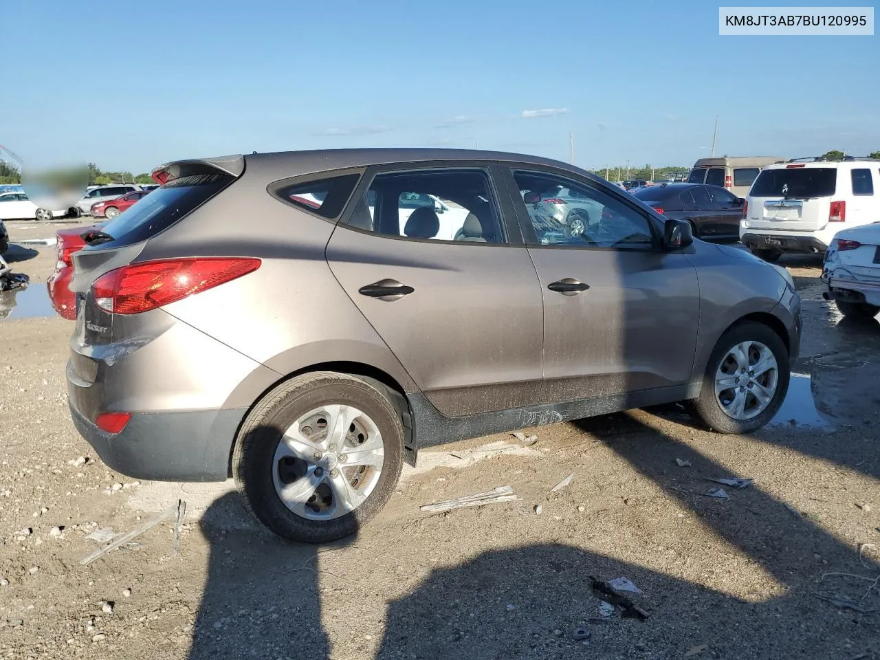 2011 Hyundai Tucson Gl VIN: KM8JT3AB7BU120995 Lot: 73950794