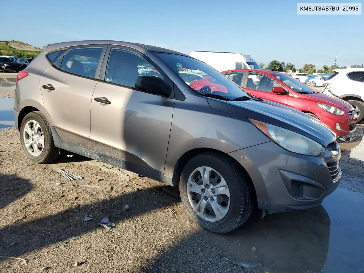 2011 Hyundai Tucson Gl VIN: KM8JT3AB7BU120995 Lot: 73950794