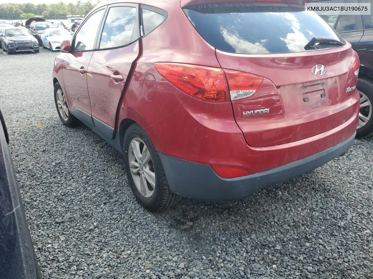 2011 Hyundai Tucson Gls VIN: KM8JU3AC1BU190675 Lot: 74384124