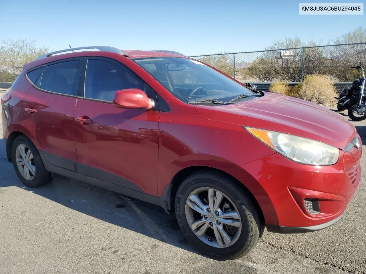 2011 Hyundai Tucson Gls VIN: KM8JU3AC6BU294045 Lot: 74591764