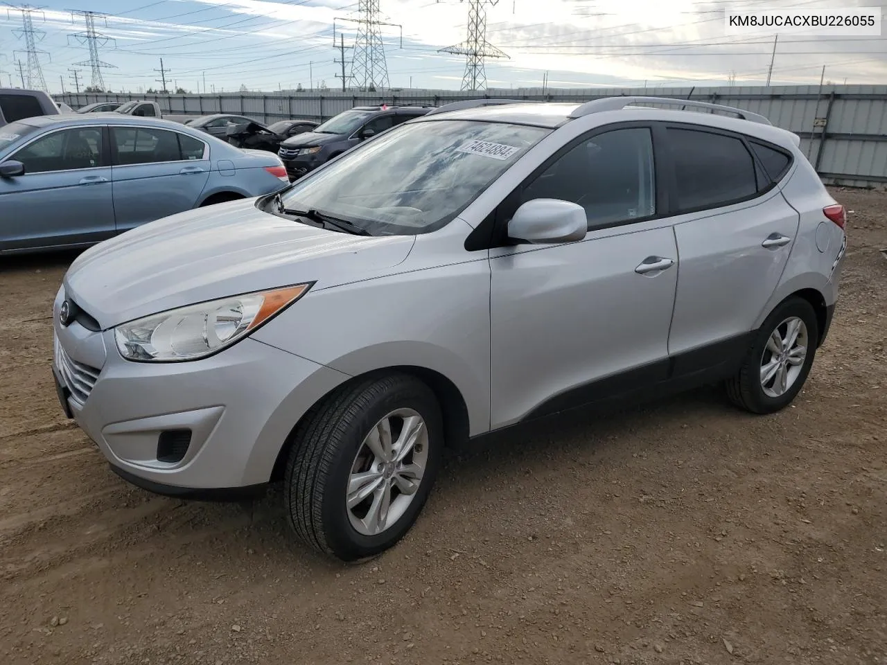 2011 Hyundai Tucson Gls VIN: KM8JUCACXBU226055 Lot: 74624884