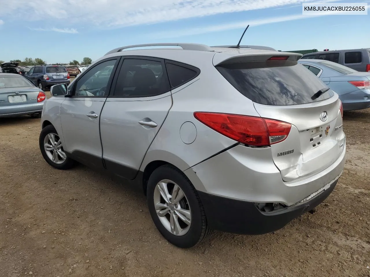 2011 Hyundai Tucson Gls VIN: KM8JUCACXBU226055 Lot: 74624884