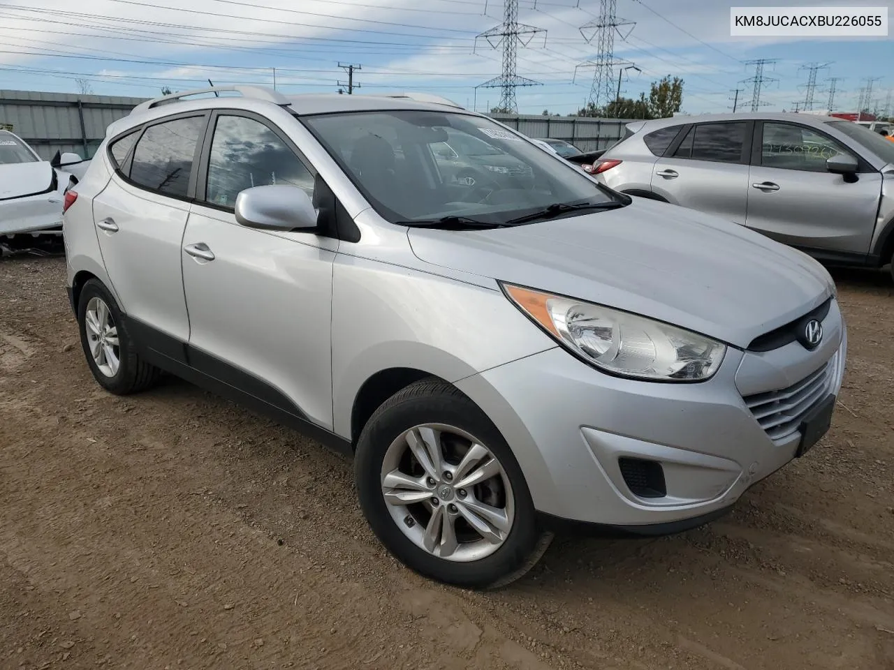 2011 Hyundai Tucson Gls VIN: KM8JUCACXBU226055 Lot: 74624884