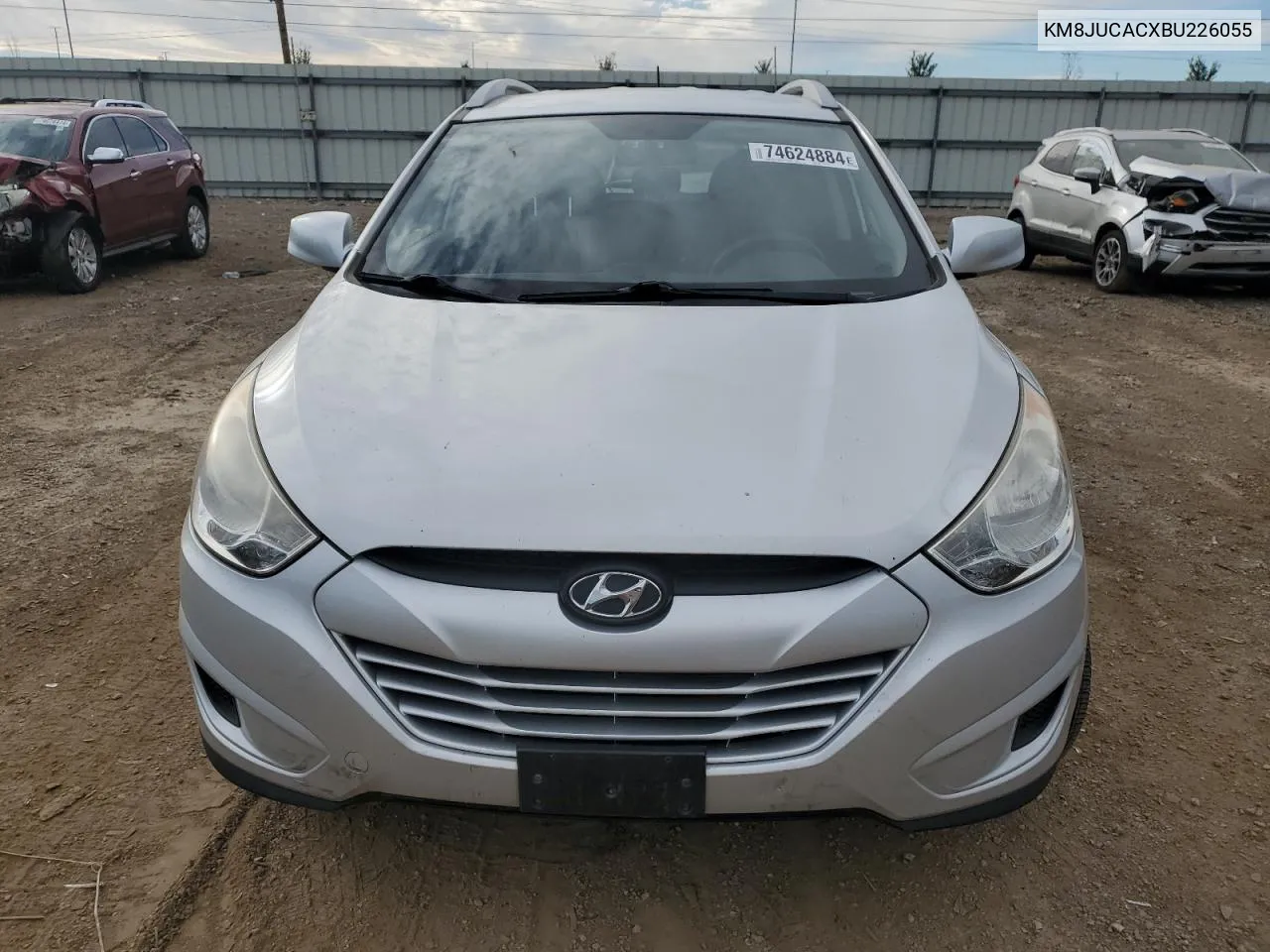 2011 Hyundai Tucson Gls VIN: KM8JUCACXBU226055 Lot: 74624884