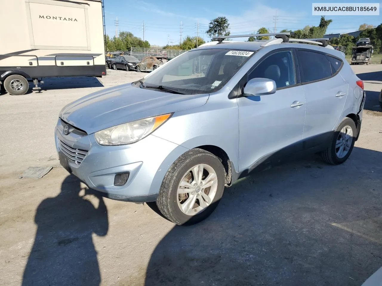 KM8JUCAC8BU185649 2011 Hyundai Tucson Gls