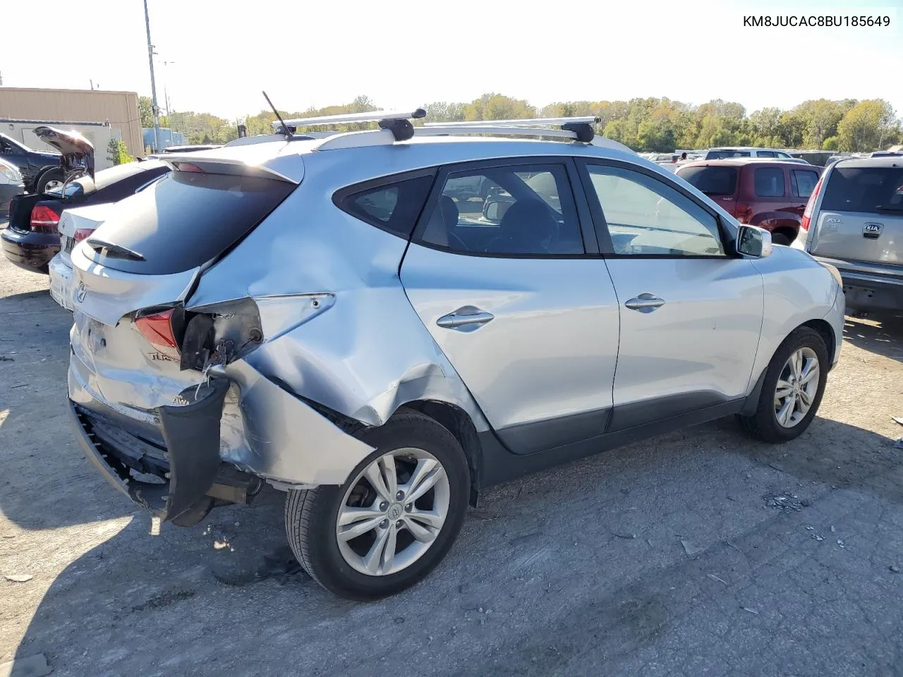 KM8JUCAC8BU185649 2011 Hyundai Tucson Gls