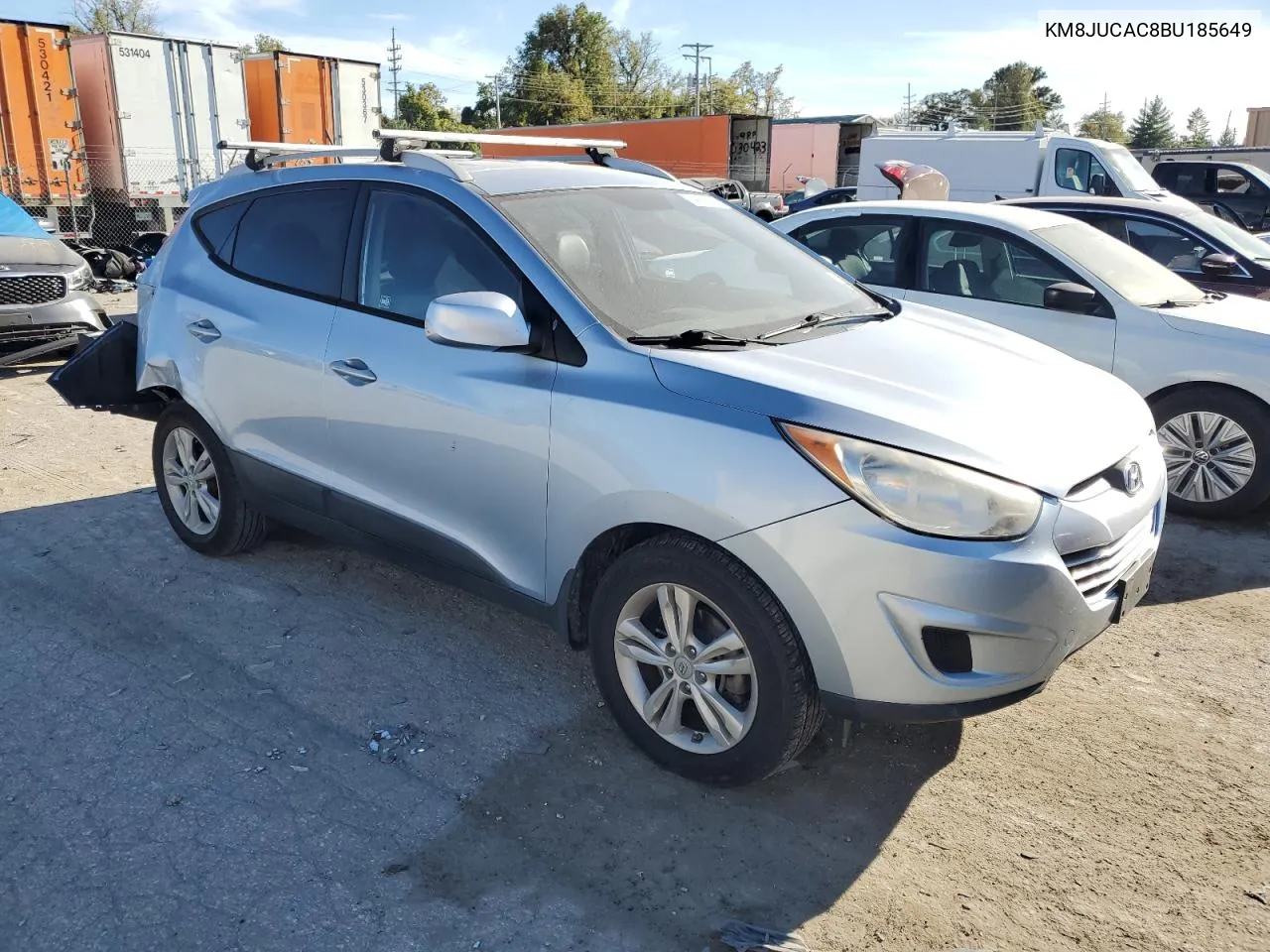 KM8JUCAC8BU185649 2011 Hyundai Tucson Gls