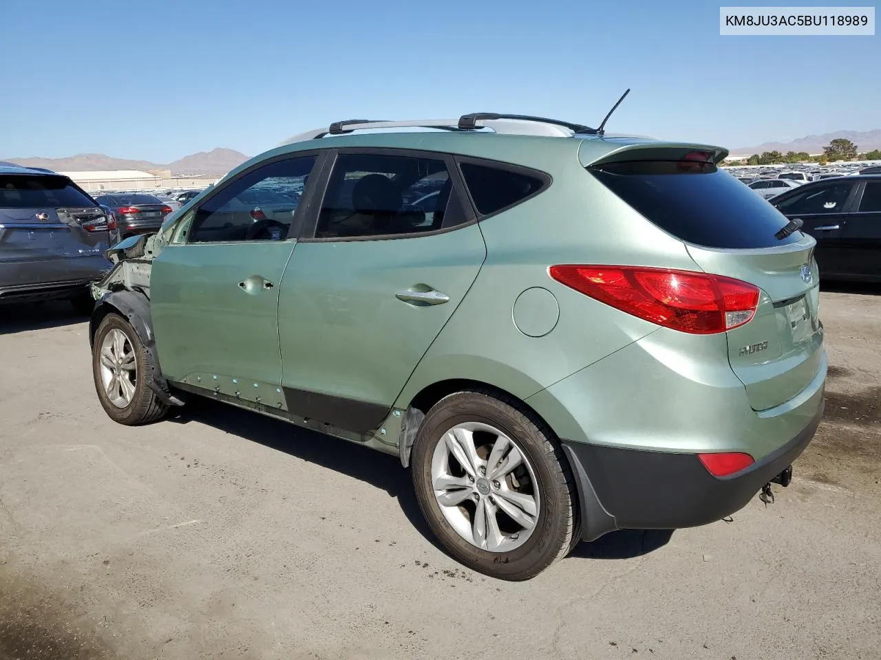 2011 Hyundai Tucson Gls VIN: KM8JU3AC5BU118989 Lot: 74971864