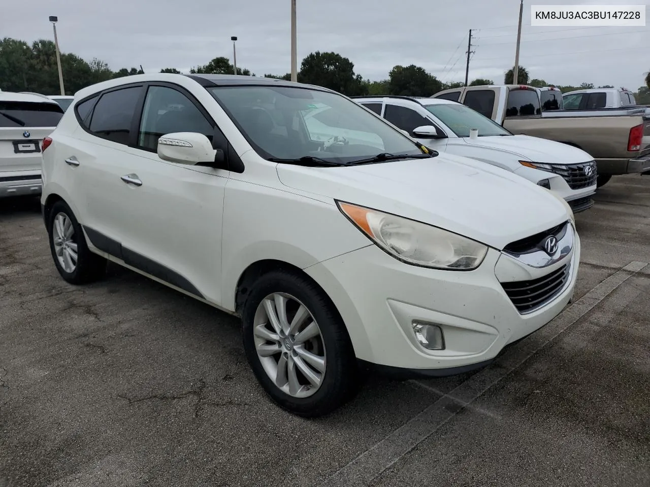 2011 Hyundai Tucson Gls VIN: KM8JU3AC3BU147228 Lot: 75056644