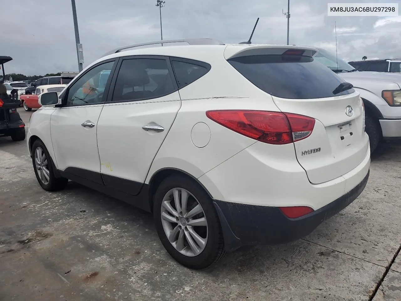 2011 Hyundai Tucson Gls VIN: KM8JU3AC6BU297298 Lot: 75099184