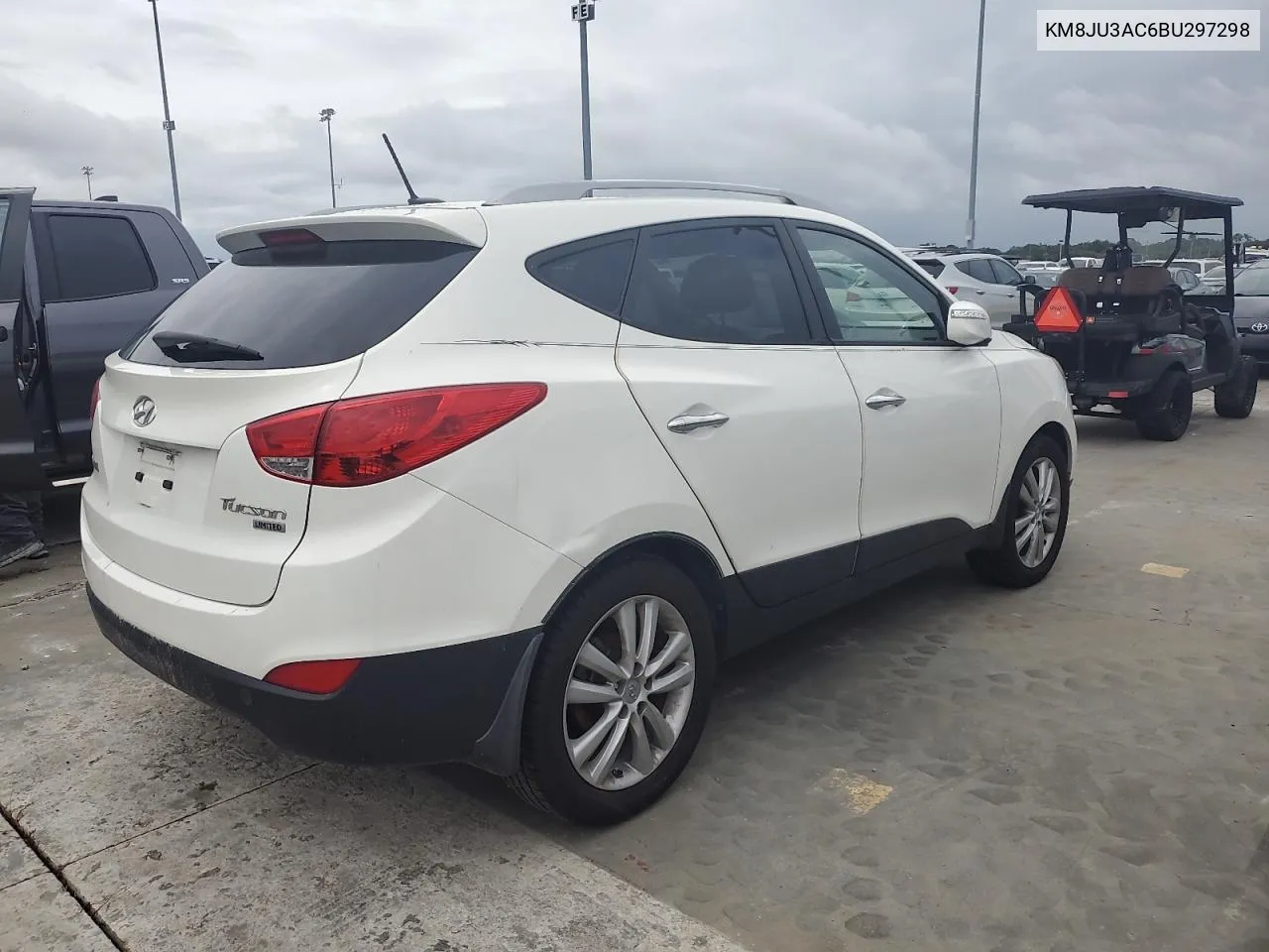 2011 Hyundai Tucson Gls VIN: KM8JU3AC6BU297298 Lot: 75099184