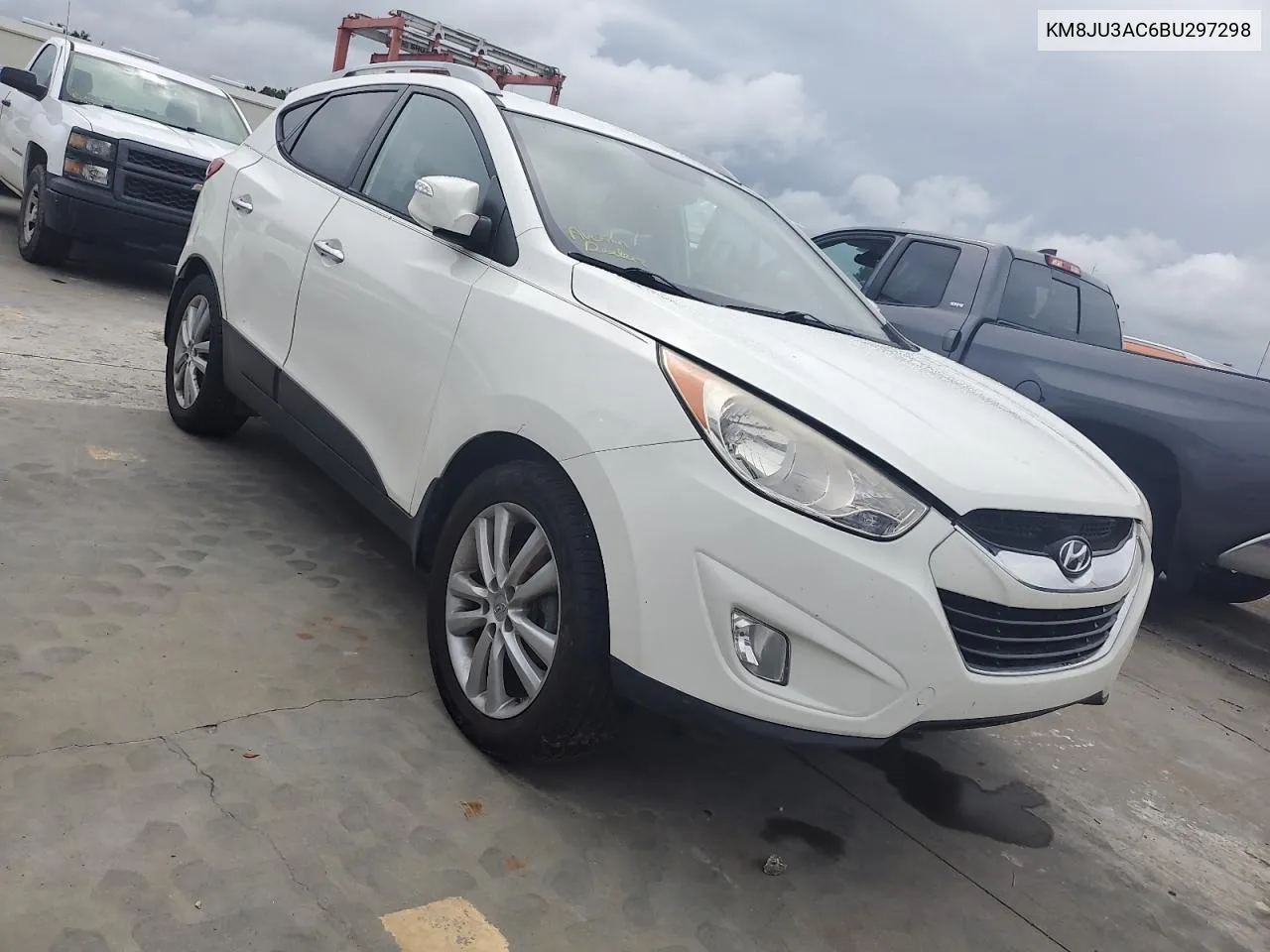 2011 Hyundai Tucson Gls VIN: KM8JU3AC6BU297298 Lot: 75099184