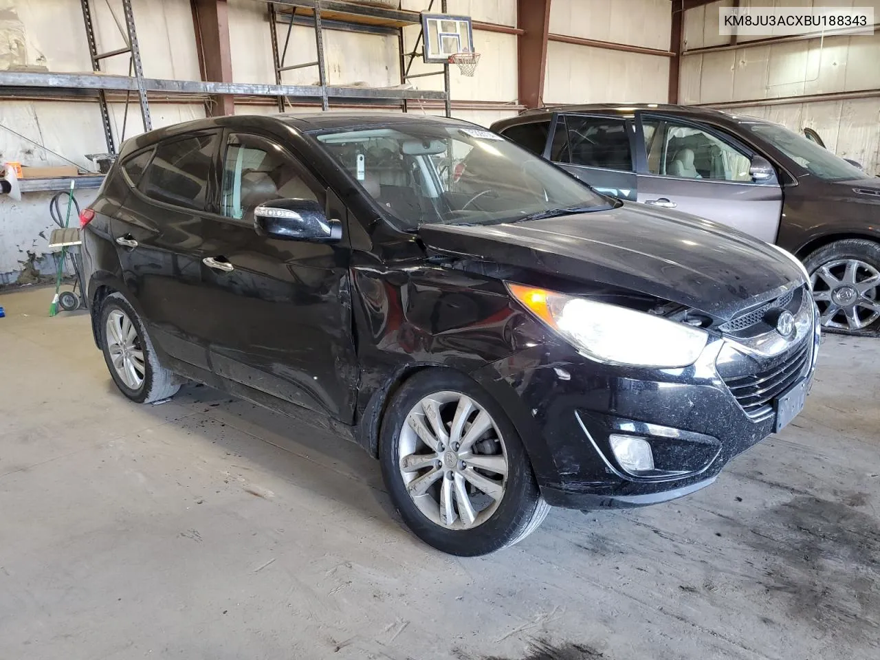 2011 Hyundai Tucson Gls VIN: KM8JU3ACXBU188343 Lot: 75328104