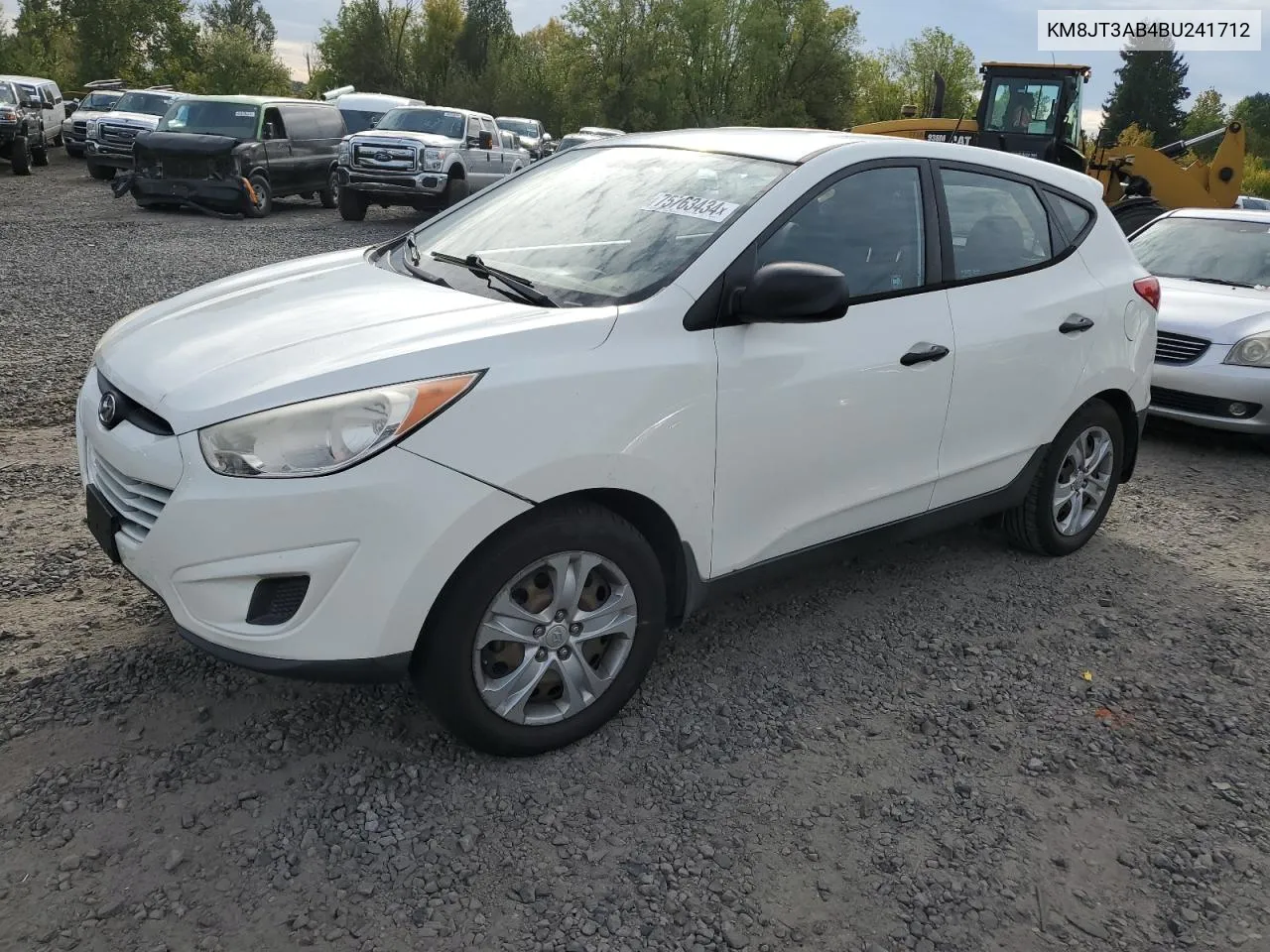 2011 Hyundai Tucson Gl VIN: KM8JT3AB4BU241712 Lot: 75763434