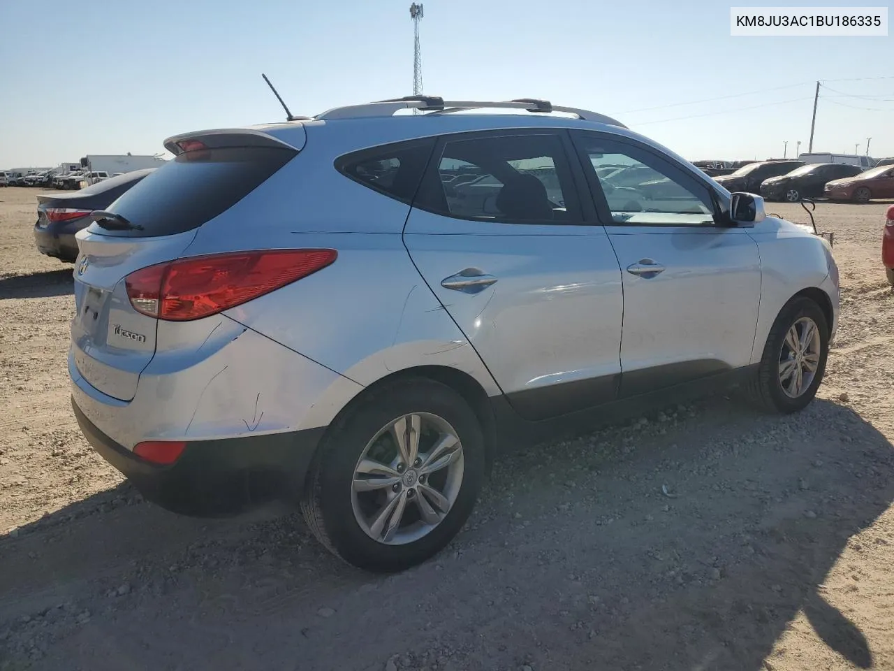 2011 Hyundai Tucson Gls VIN: KM8JU3AC1BU186335 Lot: 75957574