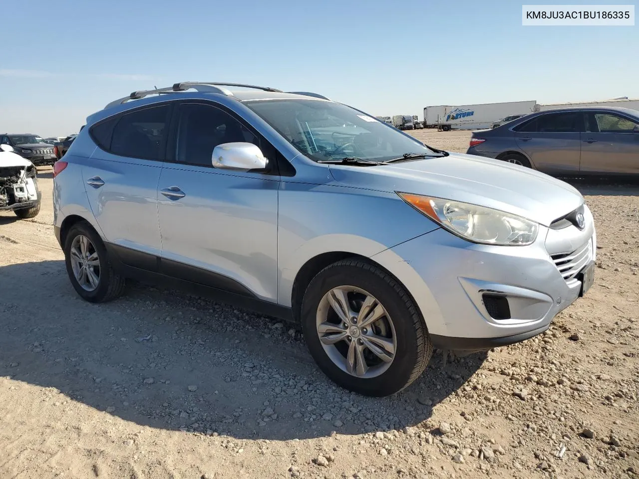 2011 Hyundai Tucson Gls VIN: KM8JU3AC1BU186335 Lot: 75957574