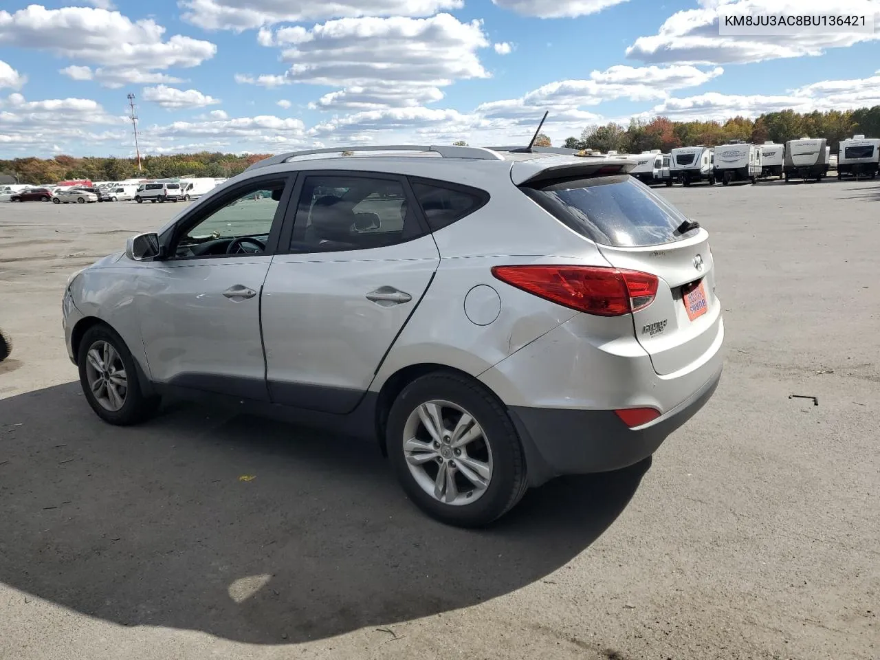 2011 Hyundai Tucson Gls VIN: KM8JU3AC8BU136421 Lot: 76128404