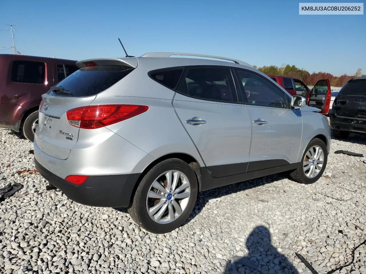 2011 Hyundai Tucson Gls VIN: KM8JU3AC0BU206252 Lot: 76134164