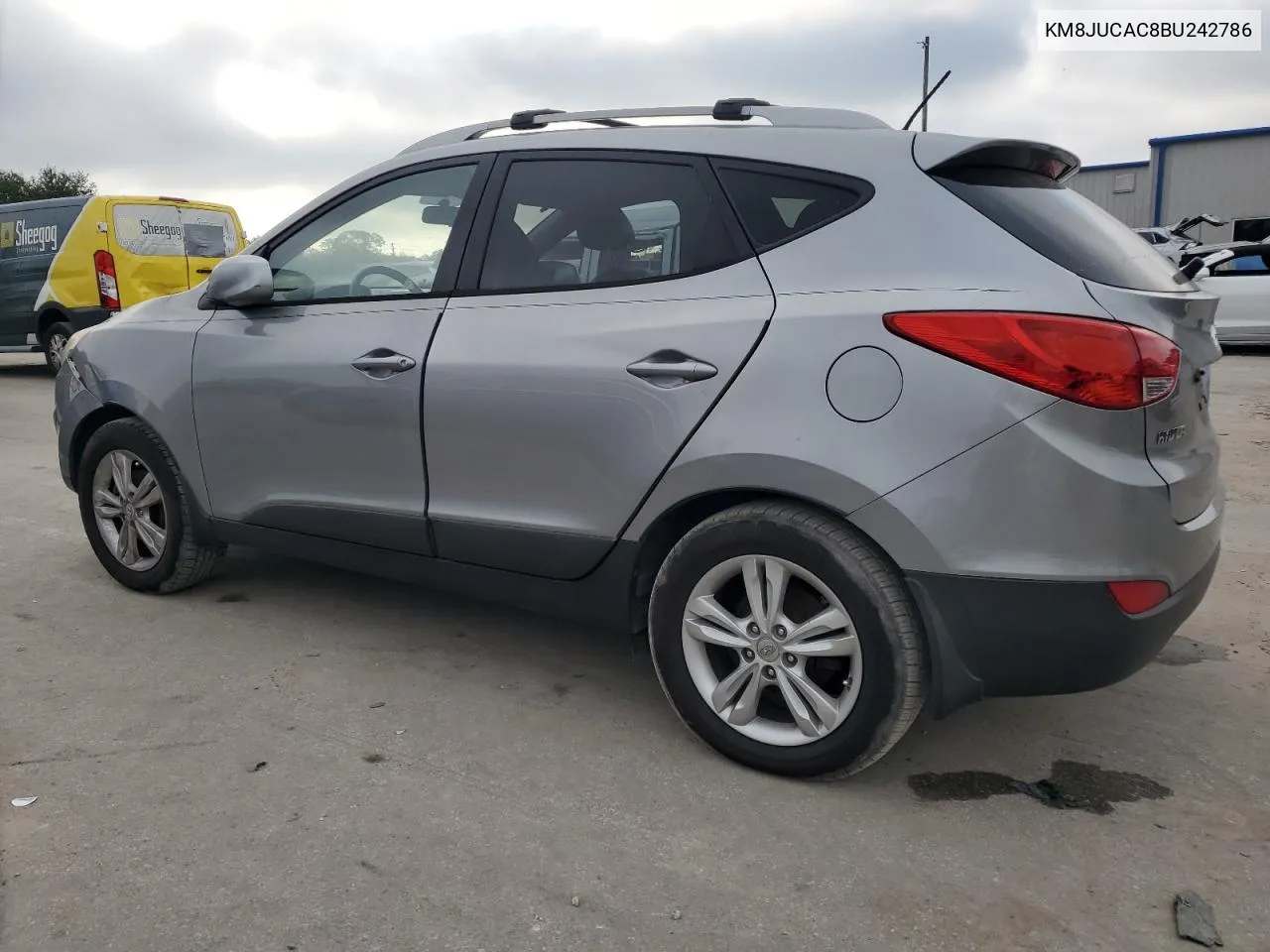 2011 Hyundai Tucson Gls VIN: KM8JUCAC8BU242786 Lot: 76169634