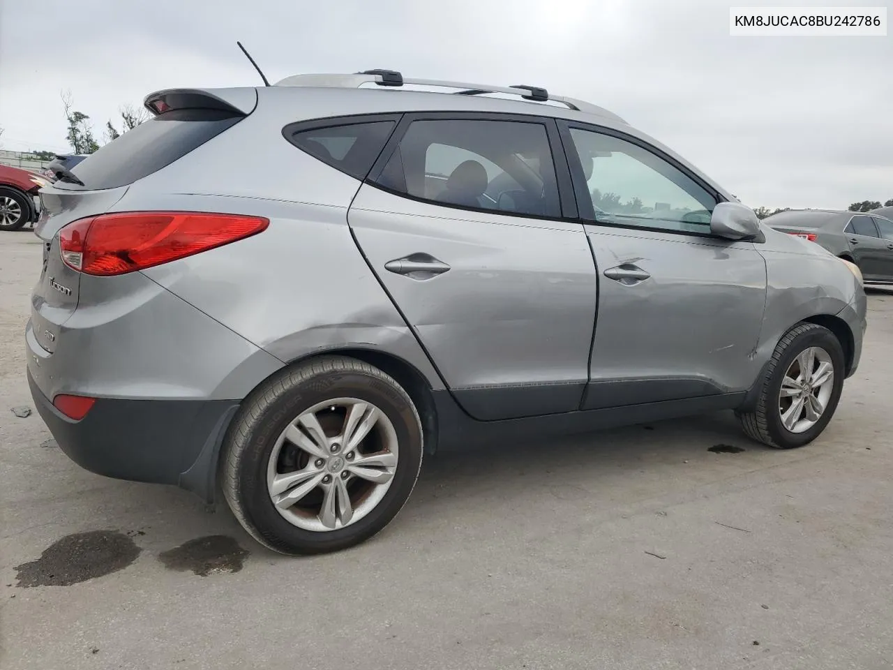 2011 Hyundai Tucson Gls VIN: KM8JUCAC8BU242786 Lot: 76169634