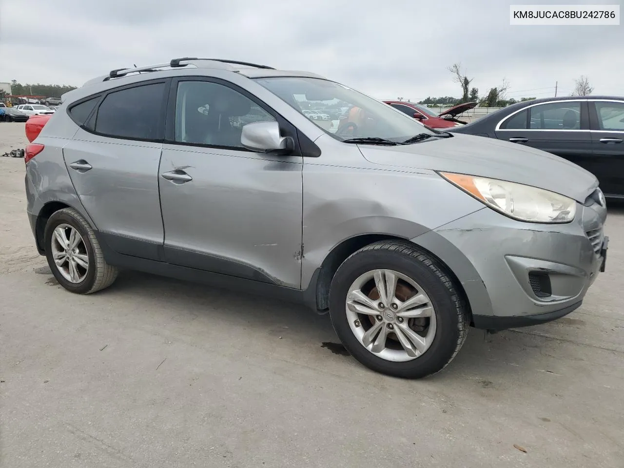 2011 Hyundai Tucson Gls VIN: KM8JUCAC8BU242786 Lot: 76169634