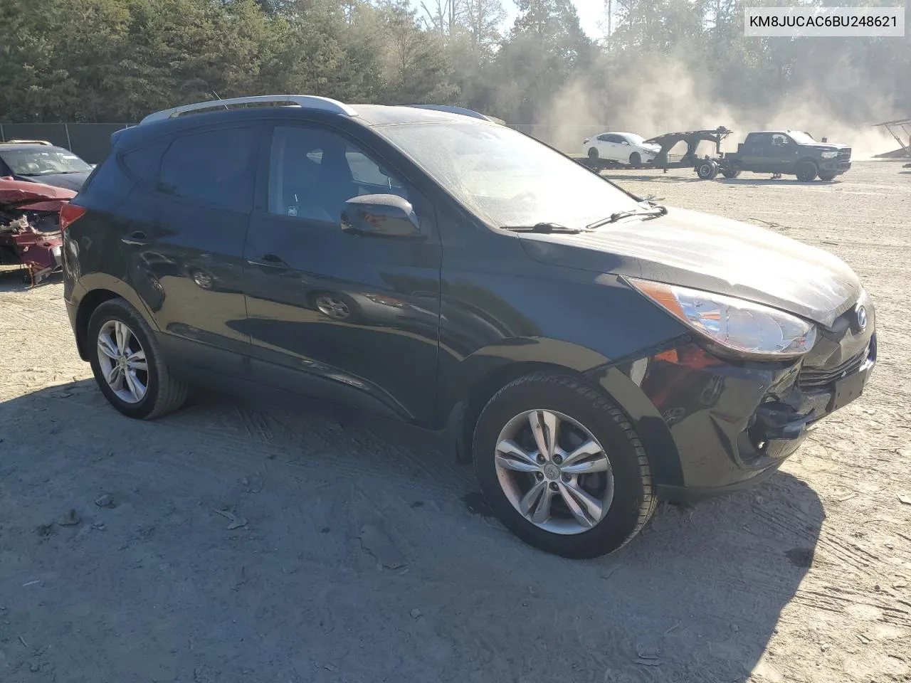 2011 Hyundai Tucson Gls VIN: KM8JUCAC6BU248621 Lot: 76448604