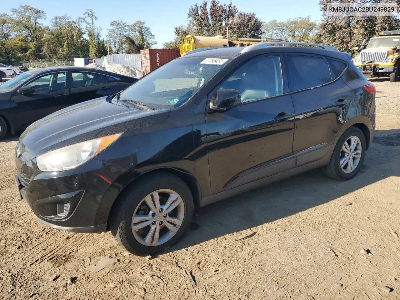 2011 Hyundai Tucson Gls VIN: KM8JUCAC2BU249829 Lot: 77365454