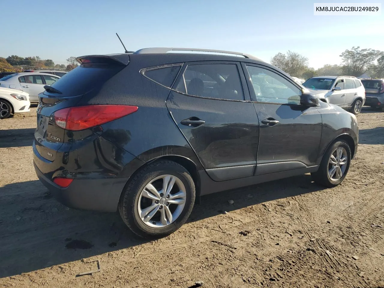 2011 Hyundai Tucson Gls VIN: KM8JUCAC2BU249829 Lot: 77365454