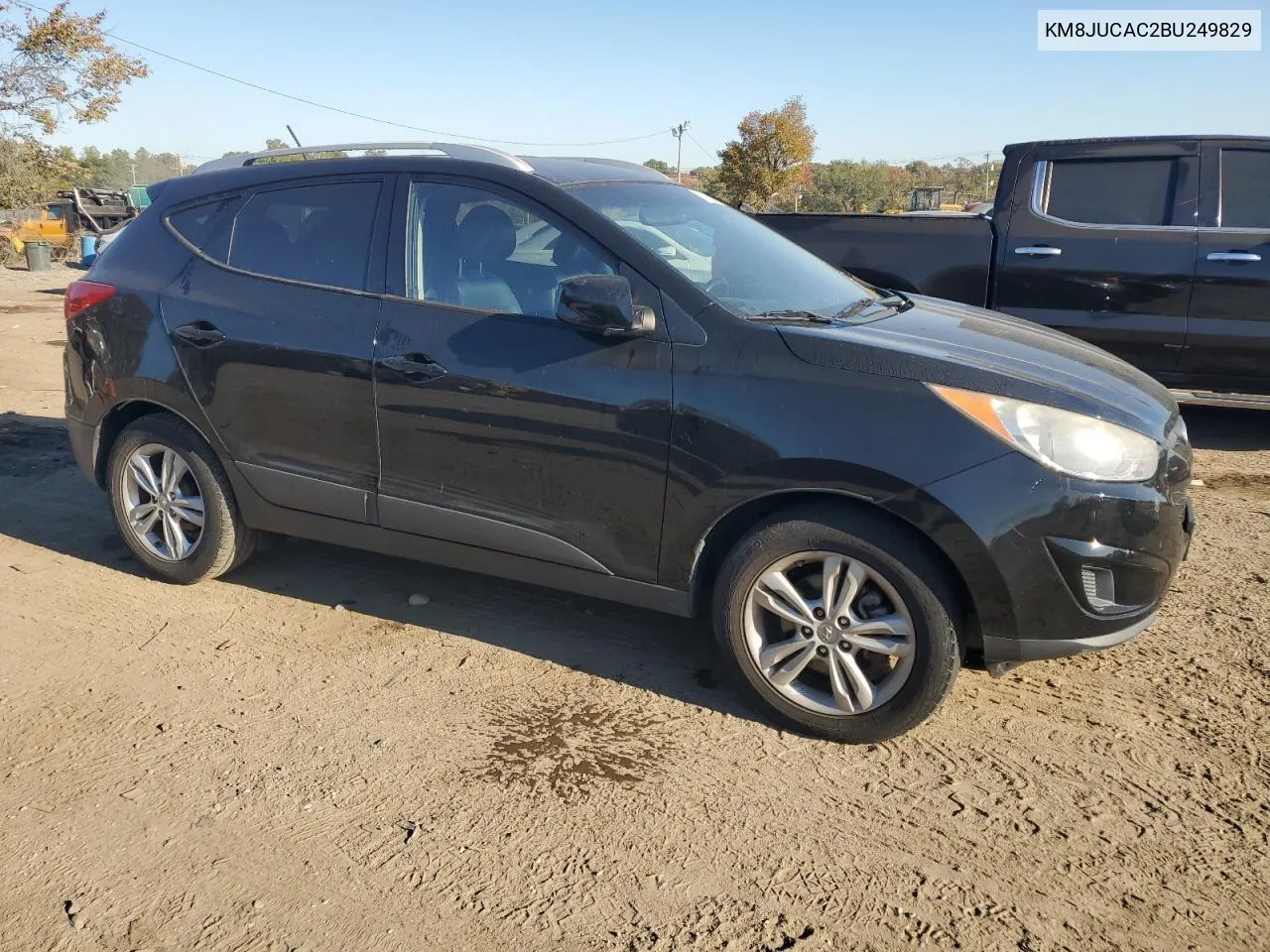 2011 Hyundai Tucson Gls VIN: KM8JUCAC2BU249829 Lot: 77365454