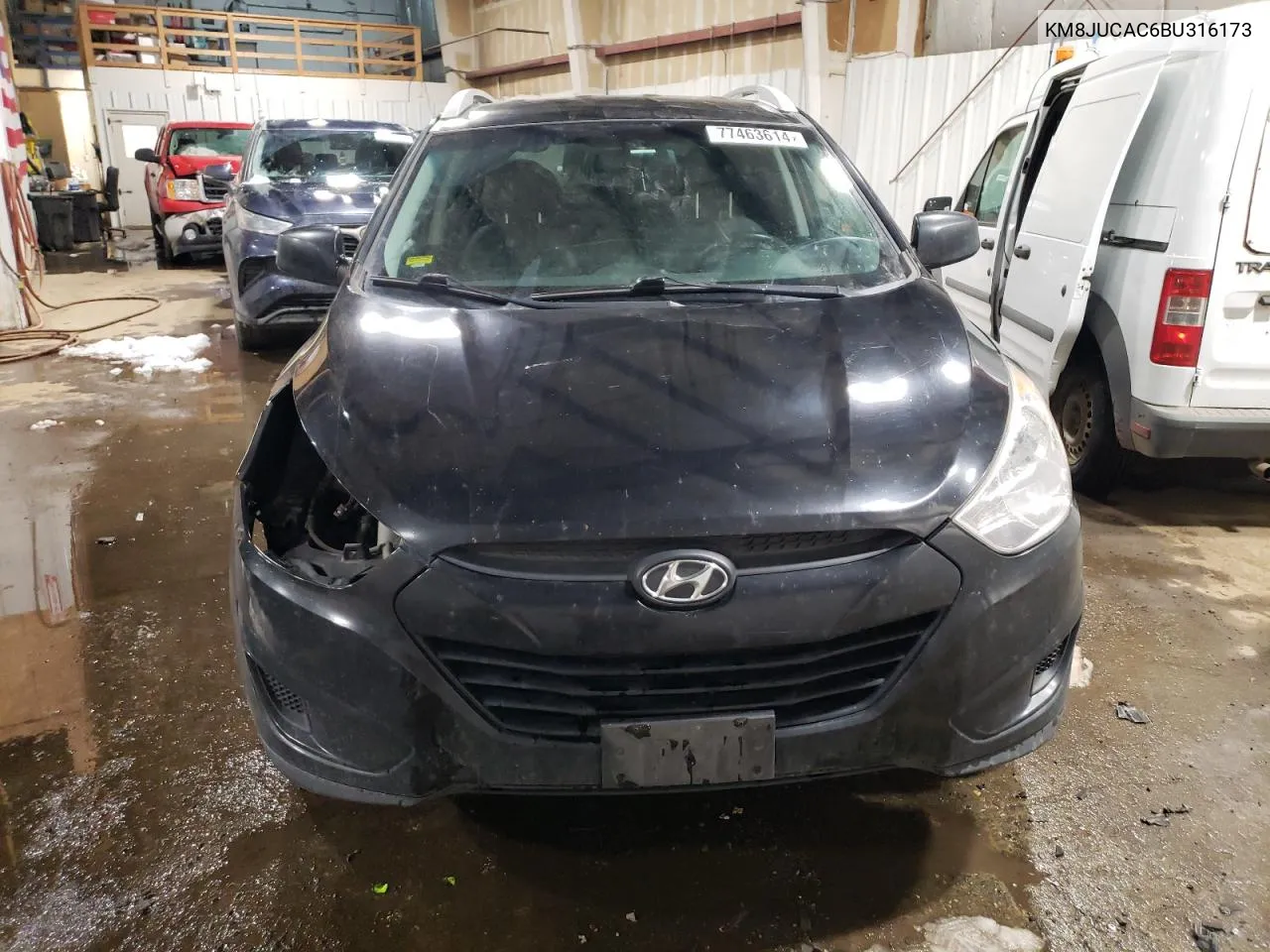 2011 Hyundai Tucson Gls VIN: KM8JUCAC6BU316173 Lot: 77463614