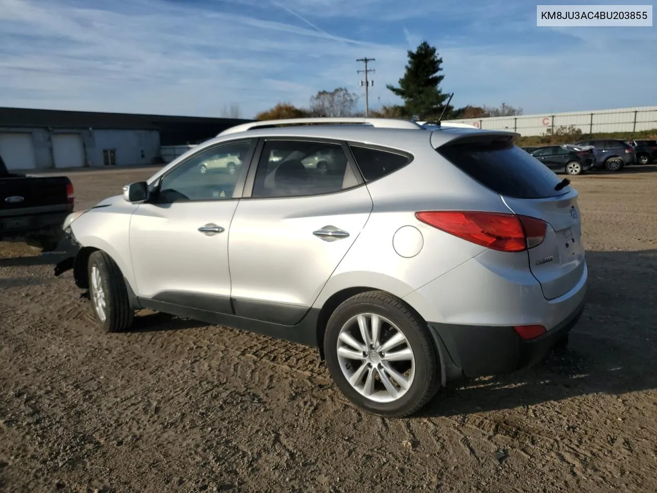 2011 Hyundai Tucson Gls VIN: KM8JU3AC4BU203855 Lot: 77503364