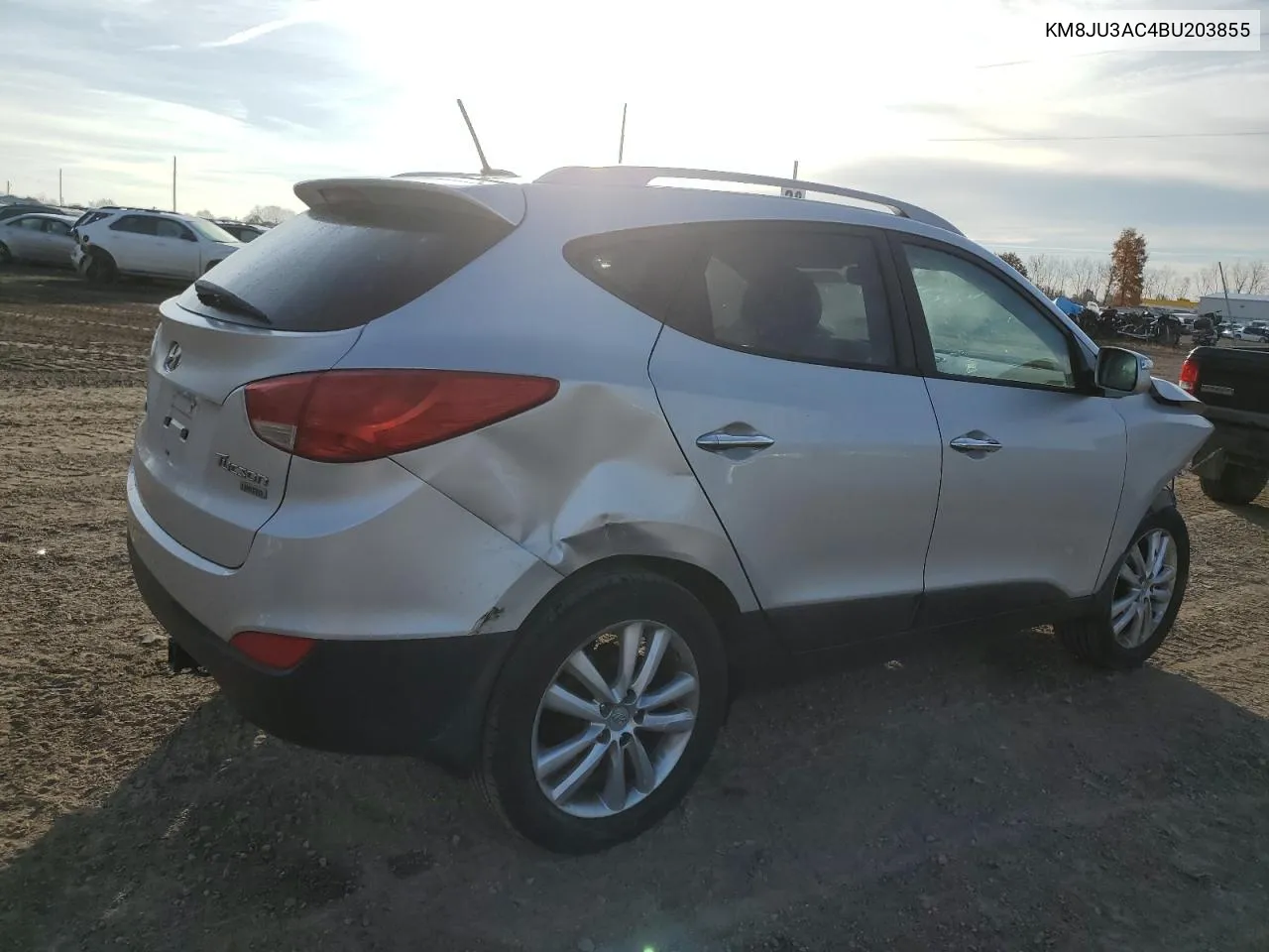 2011 Hyundai Tucson Gls VIN: KM8JU3AC4BU203855 Lot: 77503364