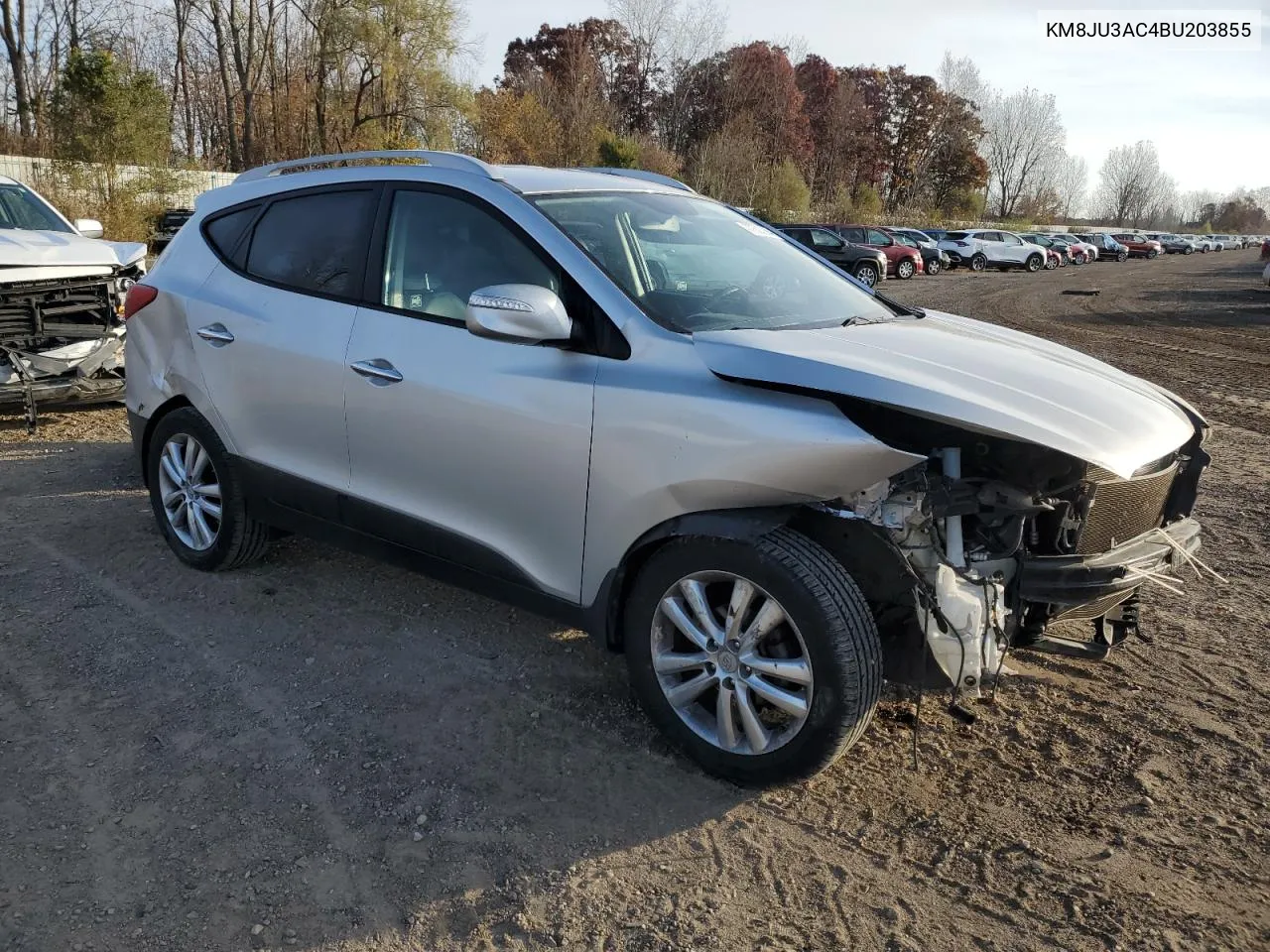 2011 Hyundai Tucson Gls VIN: KM8JU3AC4BU203855 Lot: 77503364