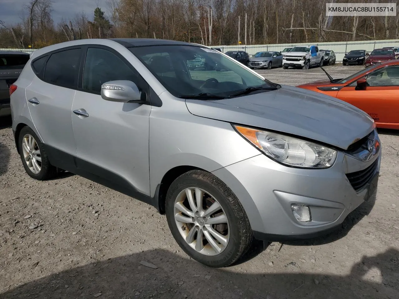 2011 Hyundai Tucson Gls VIN: KM8JUCAC8BU155714 Lot: 77749524