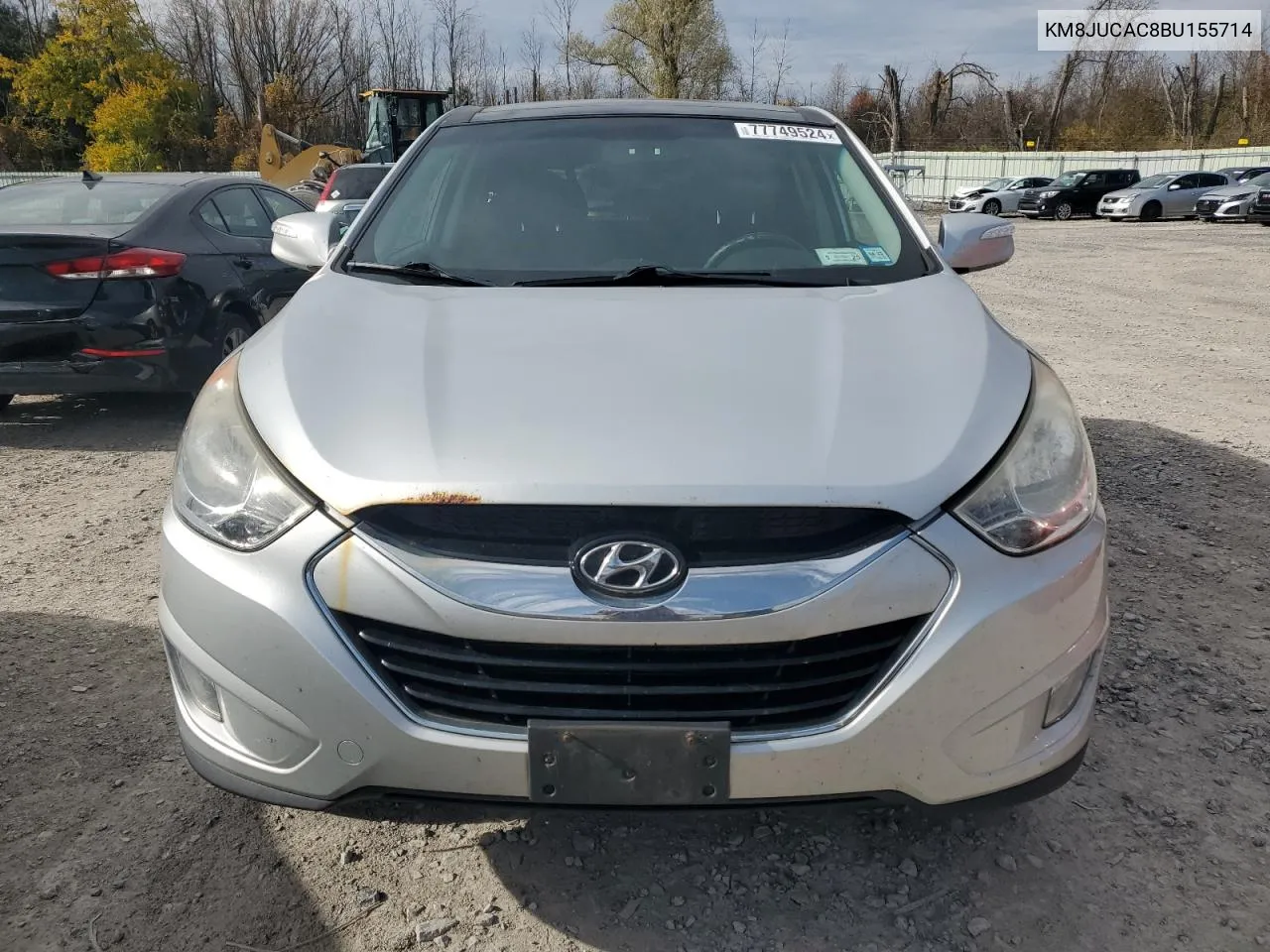 2011 Hyundai Tucson Gls VIN: KM8JUCAC8BU155714 Lot: 77749524